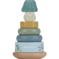 Online Tour d'anneaux à empiler en bois FSC Forest Friends Jouet À Empiler