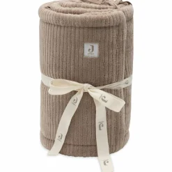 Jollein Tour de lit Cloudy Rib Milky Coffee (pour lits 60 x 120 ou 70 x 140 cm)