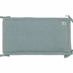 Jollein Tour de lit Cosy Knit Sea Green (pour lits 60 x 120 ou 70 x 140 cm)