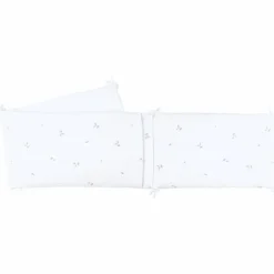 Noukie's Tour de lit en gaze de coton bio brodé