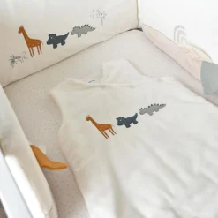 Noukie's Tour de lit en veloudoux Tiga, Stegi & Ops