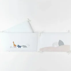 Noukie's Tour de lit en veloudoux Tiga, Stegi & Ops