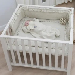 Baby's Only Tour de lit Mood Warm linen (pour lits 60 x 120 ou 70 x 140 cm)