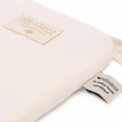 Nobodinoz Tour de lit Nest Nid d'abeille écru Natural (pour lits 60 x 120 et 70 x 140 cm)