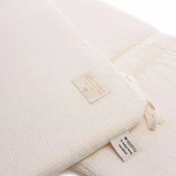 Nobodinoz Tour de lit Nest Nid d'abeille écru Natural (pour lits 60 x 120 et 70 x 140 cm)