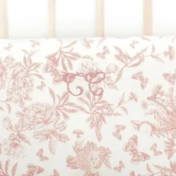 Tartine et Chocolat Tour de lit réversible Toile de Jouy (pour lits 60 x 120 cm et 70 x 140 cm)