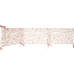 Tartine et Chocolat Tour de lit réversible Toile de Jouy (pour lits 60 x 120 cm et 70 x 140 cm)