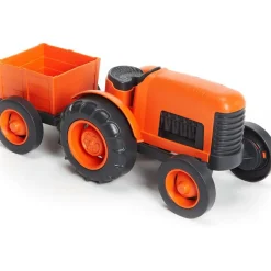 Clearance Tracteur orange et gris Petites Voitures, Véhicules Et Circuits
