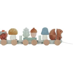 Little Dutch Train à blocs écureuil FSC Forest Friends