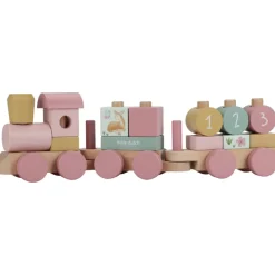 New Train à blocs en bois FSC Fairy Garden Jeu De Construction