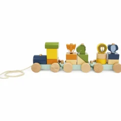Trixie Train animaux en bois
