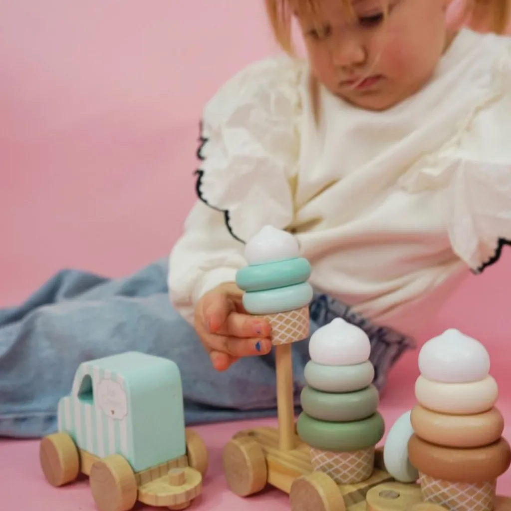 New Train d'activités à tirer Glaces Jouet À Tirer / Pousser