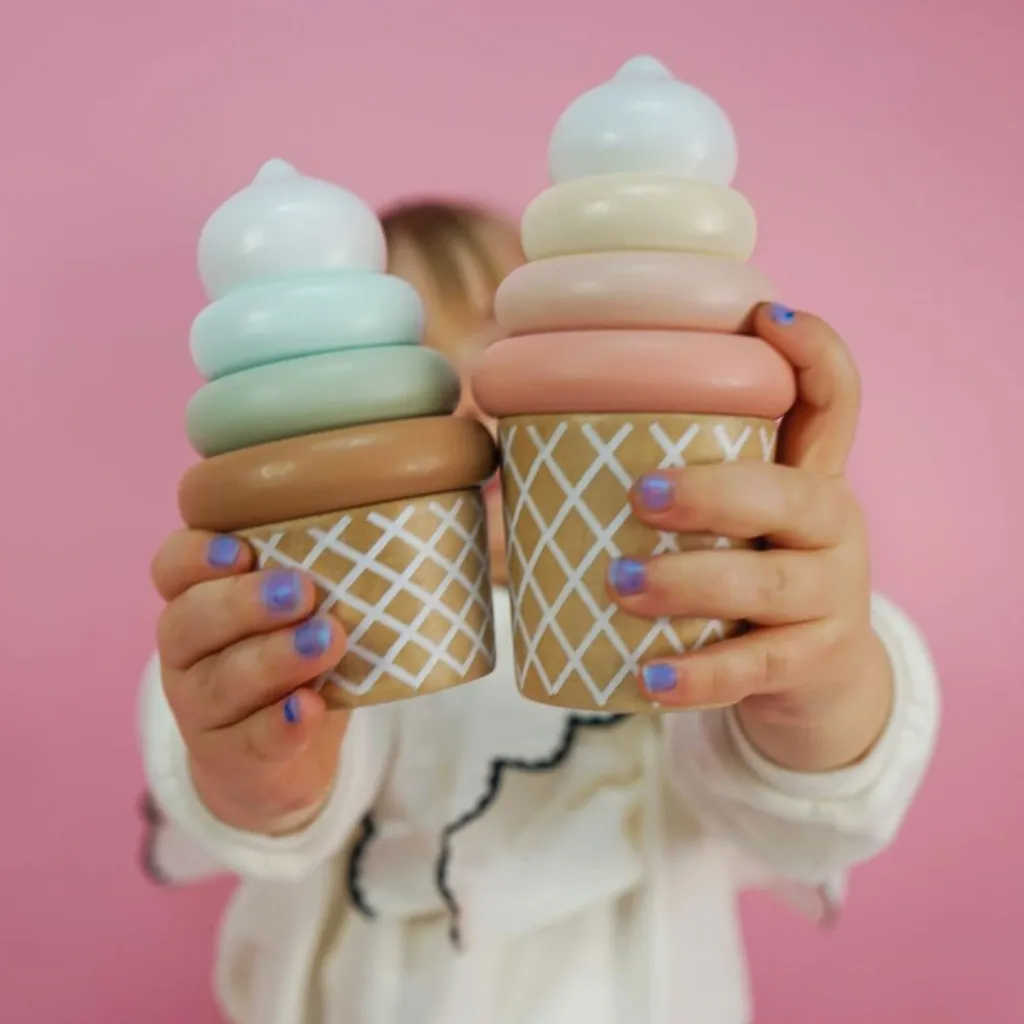 New Train d'activités à tirer Glaces Jouet À Tirer / Pousser