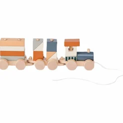 Kid's Concept Train d'activités Blocs marron