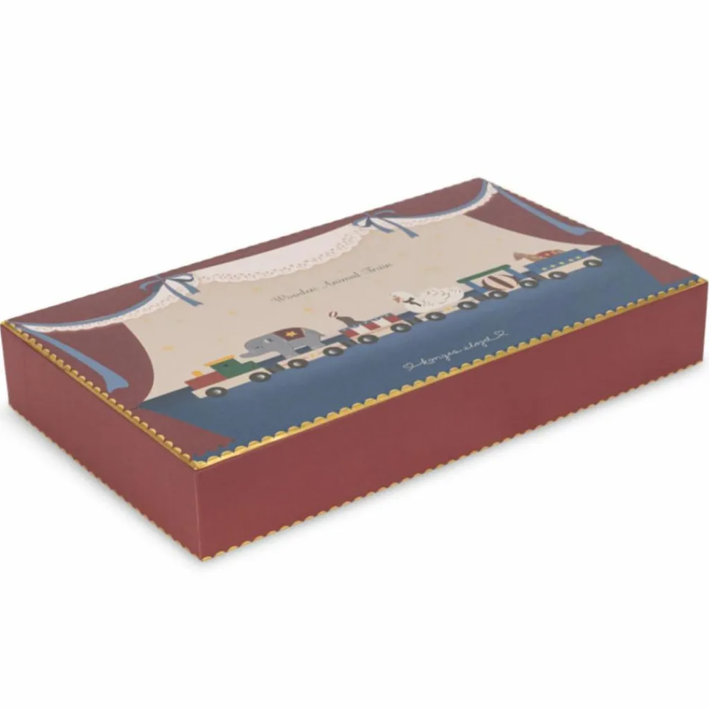 Konges Slojd Train d'animaux en bois