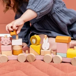 Trixie Train en bois Mrs. Cat