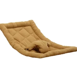 Charlie Crane Transat à balancement en bois de hêtre Levo Camel