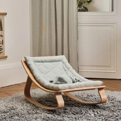 Charlie Crane Transat à balancement en bois de hêtre Levo Farrow