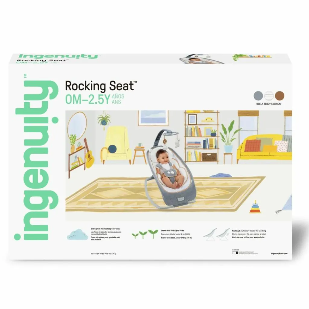 New Transat à bascule évolutif Bella Teddy Transat