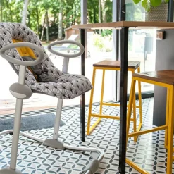 Béaba Transat bébé Up and Down III palmier jaune