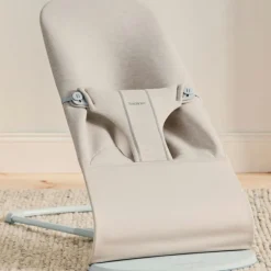 BabyBjörn Transat Bliss à balancement Jersey 3D beige