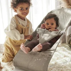 Transat Bliss à balancement Mesh 3D gris Transat