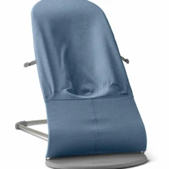 BabyBjörn Transat Bliss Mélange Tissé Chiné Bleu