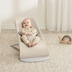 BabyBjörn Transat Bliss Mélange Tissé Chiné Beige Clair