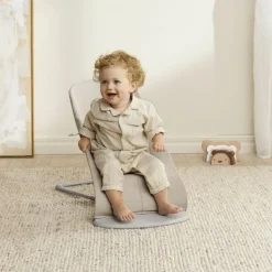 BabyBjörn Transat Bliss Mélange Tissé Chiné Beige Clair