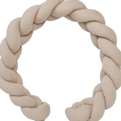New Tresse décorative ouatinée en coton gaufré Latte (200 cm) Tresse Décorative