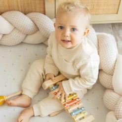 Trois Kilos Sept Tresse décorative Vichy (200 cm)