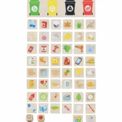 Sale Tri sélectif en bois Apprentissage Du Temps Et Quotidien