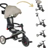 Globber Tricycle Trike Explorer Foldable V2 4 en 1 Taupe