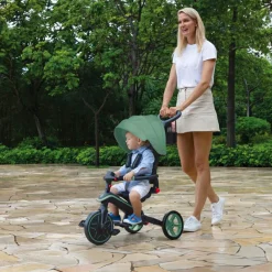 Globber Tricycle Trike Explorer Foldable 4 en 1 Olive
