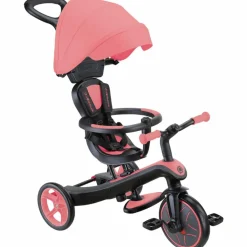 Globber Tricycle Trike Explorer V2 4 en 1 Rose Corail