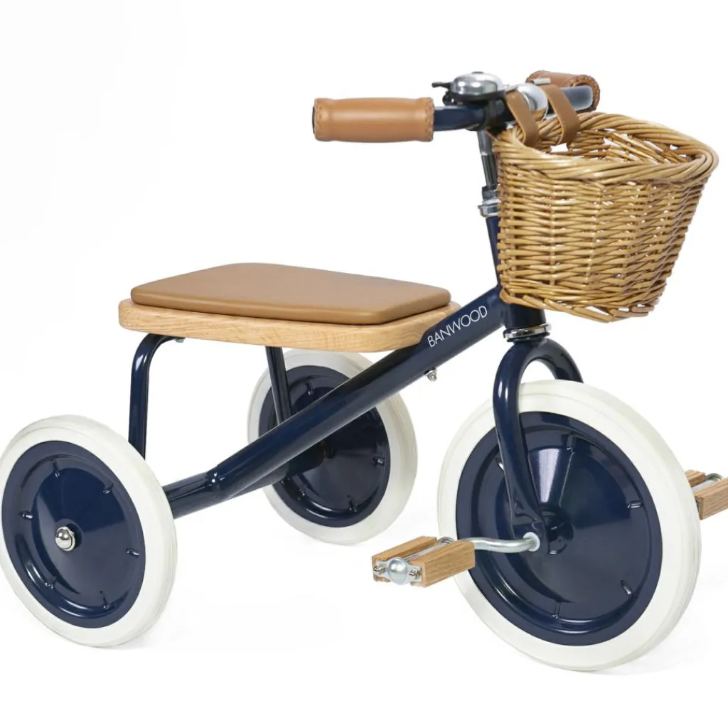 Online Tricycle évolutif Trike bleu marine Tricycle