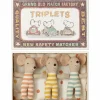 Maileg Triplés Bébés Souris dans leur boîte assortie