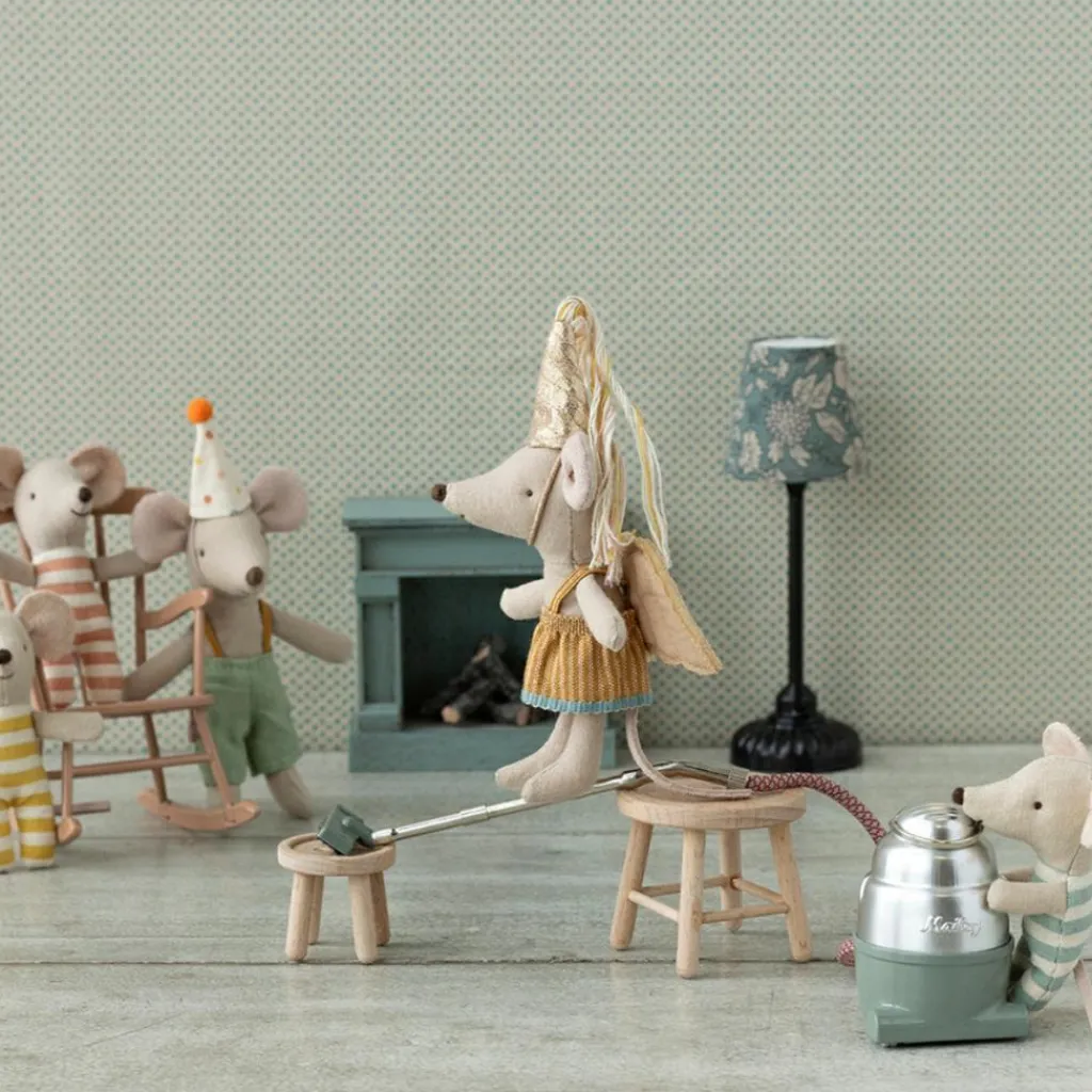 Maileg Triplés Bébés Souris dans leur boîte assortie