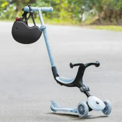 Trottinette Go up Activ'eco-logic Bleu Cassis Porteur Évolutif En Trottinette