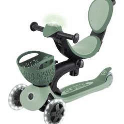 Globber Trottinette Go up Baby 360 Lights Sauge-Vert Olive