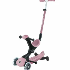 Trottinette Go up Deluxe Lights eco-logic 360° Framboise Porteur Évolutif En Trottinette