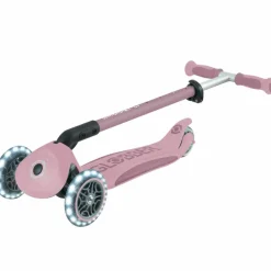 Trottinette Go up Deluxe Lights eco-logic 360° Framboise Porteur Évolutif En Trottinette