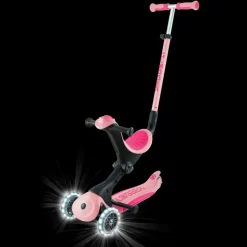 Online Trottinette Go up Deluxe Lights Pastel Rose Porteur Évolutif En Trottinette