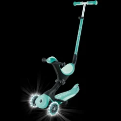 Globber Trottinette Go up Deluxe Lights Menthe