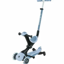 Clearance Trottinette Go up Deluxe Lights eco-logic 360° Bleu Cassis Porteur Évolutif En Trottinette