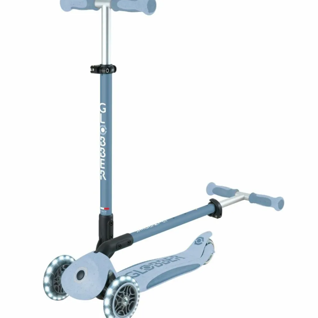 Clearance Trottinette Go up Deluxe Lights eco-logic 360° Bleu Cassis Porteur Évolutif En Trottinette