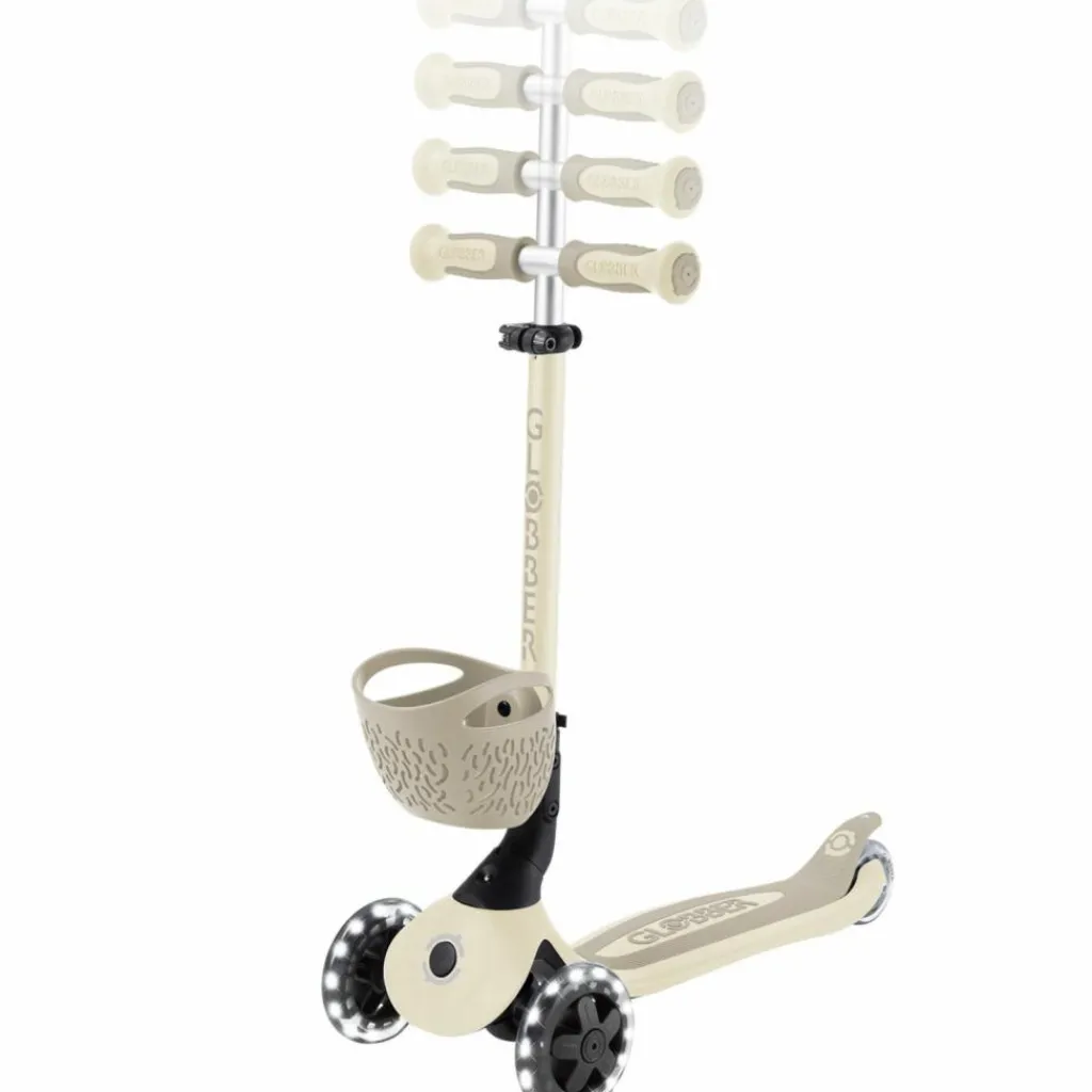Discount Trottinette Gp up Baby 360 Lights Beige-Taupe Porteur Évolutif En Trottinette