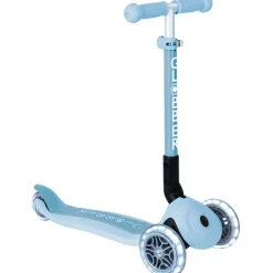 Globber Trottinette Junior Foldable Ecologic Lights Bleu Cassis
