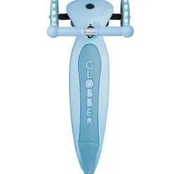 Globber Trottinette Junior Foldable Ecologic Lights Bleu Cassis