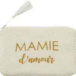 BB & Co Trousse cadeau Mamie d'amour gaze de coton Ivoire
